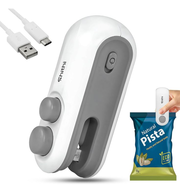 Mini Heat Sealing Machine – Portable USB Rechargeable Bag Sealer & Cutter
